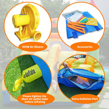Load image into Gallery viewer, YARD Bounce House Super Dual Slide Jumping Bouncy Castle with Blower