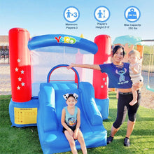 Load image into Gallery viewer, YARD Bounce House Slide 9.5'Lx6.6'Wx6.6'H Nylon Oxford with Blower - Yardinflatable