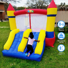 Load image into Gallery viewer, YARD Bounce House Dual Slide 12.1'x8.9'x7' PVC tarpaulin with blower - Yardinflatable