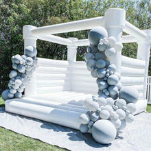 Load image into Gallery viewer, YARD 13X13ft White Bounce House Commercial Use Inflatable House Wedding