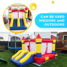 Load image into Gallery viewer, YARD Bounce House Dual Slide 12.1'x8.9'x7' PVC tarpaulin with blower - Yardinflatable