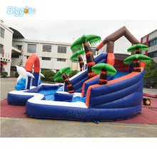 Load image into Gallery viewer, YARD Rainforest Bounce House Inflatable Summer Water Pool Slide PVC Material with Blower