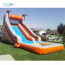 Load image into Gallery viewer, YARD Splashing Inflatable Water Pool Slide Bounce House PVC Material for Outdoor with Blower