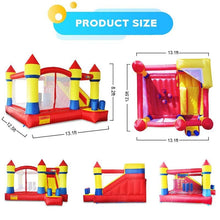 Load image into Gallery viewer, YARD Bounce House Jumper Castle 13.1'Lx12.5'Wx8.2'H with Blower - Yardinflatable