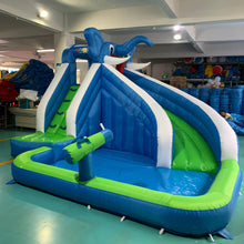Load image into Gallery viewer, YARD Elephant Inflatable Water Slide for Child