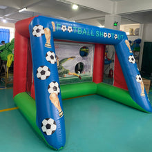Load image into Gallery viewer, Commercial Inflatable Football Shooting Game with Blower