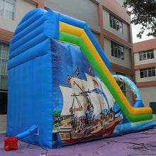 Load image into Gallery viewer, YARD Pirate Ship Bounce House Inflatable Big Slide with Blower PVC Material for Commercial Use