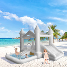 Load image into Gallery viewer, YARD White Bounce House Bouncy Castle Wedding Use Ball Pool with Blower