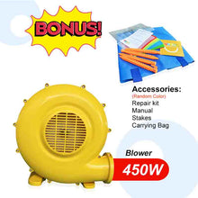 Load image into Gallery viewer, YARD 6008 Bounce House Dual Slide Bouncer with Blower