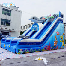 Load image into Gallery viewer, YARD Ocean Sea Bounce House Summer Inflatable Splashing Water Slide for Kids and Adults

