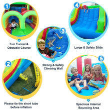 Load image into Gallery viewer, YARD 6096 Rainbow Racer Bounce House
