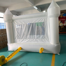 Load image into Gallery viewer, White Bounce House Bouncy Castle Inflatable Bouncer Party Use with Blower
