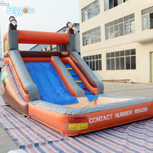 Load image into Gallery viewer, YARD Splashing Inflatable Water Pool Slide Bounce House  PVC Material for Outdoor with Blower
