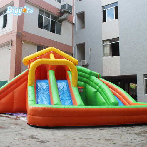 YARD Inflatable Water Slide Pool PVC Material