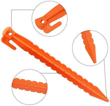 Load image into Gallery viewer, YARD Bounce house play tent stakes 9&quot; PP material - Yardinflatable
