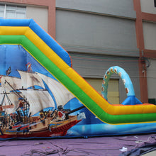 Load image into Gallery viewer, YARD Pirate Ship Bounce House Inflatable Big Slide with Blower PVC Material for Commercial Use
