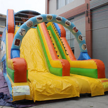 Load image into Gallery viewer, YARD Pirate Ship Bounce House Inflatable Big Slide with Blower PVC Material for Commercial Use
